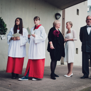 Die Hochzeit von Gertrud und Martin